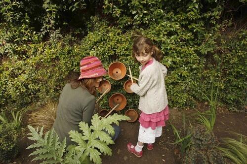 Amy Brenneman's children's garden: Pots