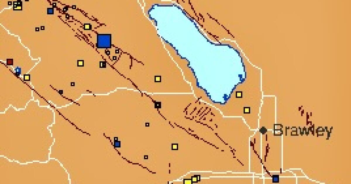 A 3.8 magnitude earthquake near Borrego Springs shakes San Diego County