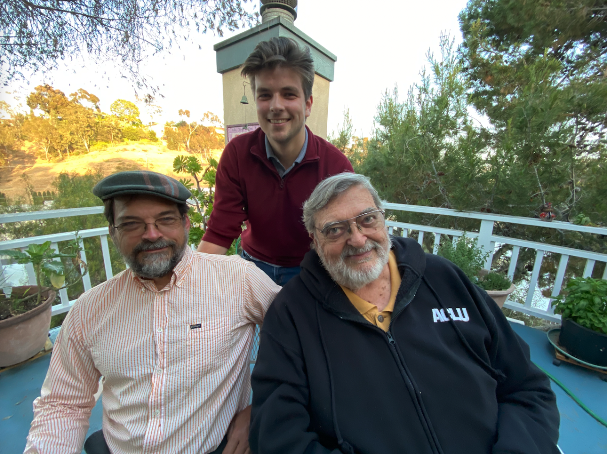 Welton Jones, bottom right, with his son Welton Jones III, left, and his grandson, Welton Jones IV.