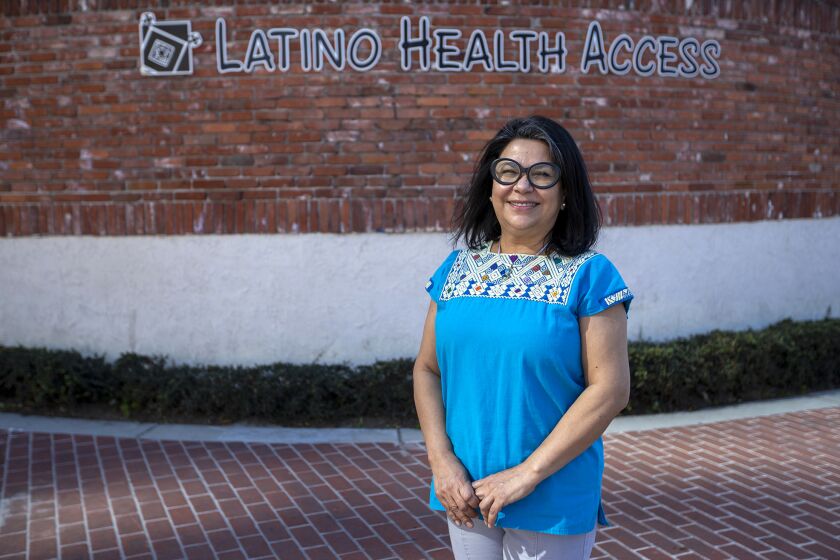 Loreta Ruiz has served with Latino Health Access as its COVID-19 Response Associate Director.