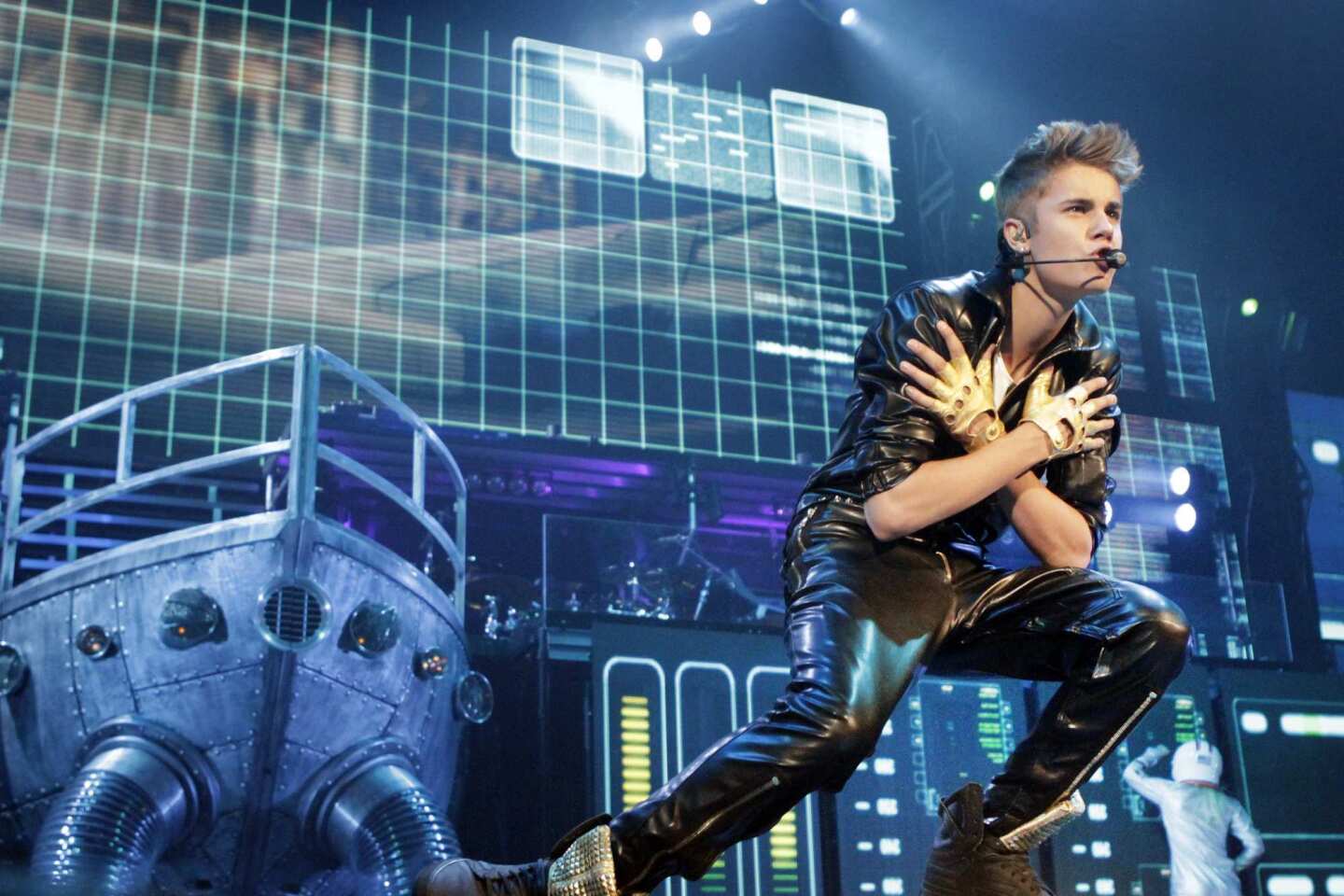 Justin Bieber concert at Staples Center