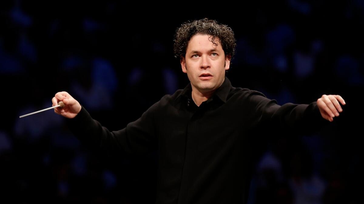 Gustavo Dudamel conducts the Los Angeles Philharmonic at the Hollywood Bowl.