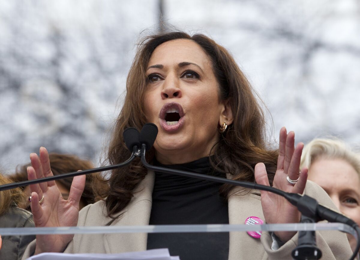 Kamala Harris has been a U.S. senator for less than a month, but the California Democrat is already being mentioned as a possible presidential candidate in 2020.