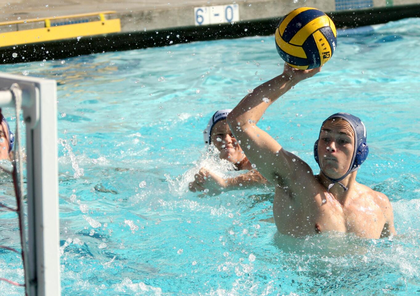 Photo Gallery: Flintridge Prep boys water polo downs Brentwood in home game
