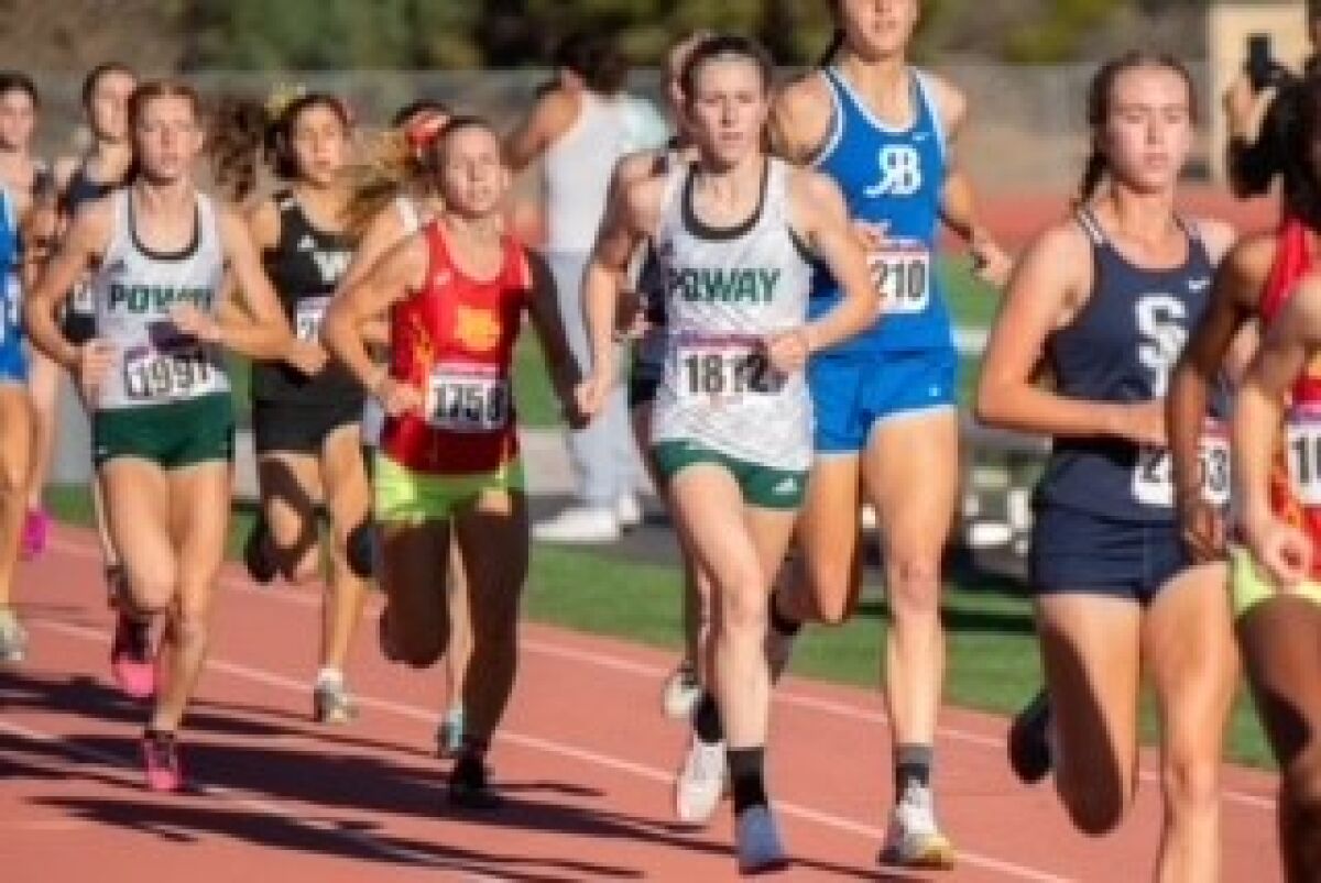 Poway's Tessa Buswell, who dropped soccer to concentrate on running, will be strong in the mile and two-mile.