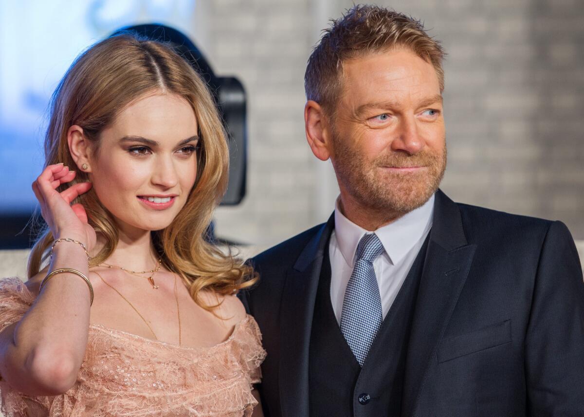 Actress Lily James and director Kenneth Branagh, who hit box-office gold with "Cinderella," will be reunited for a staging of "Romeo and Juliet" at London's Gerrick Theatre next year.