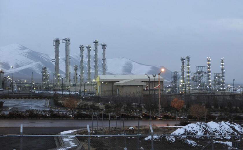 Nuclear facilities near Arak, Iran