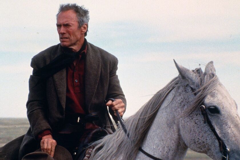 UNFORGIVEN Clint Eastwood rides alone to settle a painful score in UNFORGIVEN, the Warner Brothers film that won Academy Awards for Best Picture of the Year, Best Director (Clint Eastwood) and Best Supporting Actor (Gene Hackman), airing this season on the ABC Television Network.