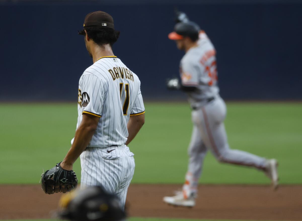 Padres make themselves at home with loss to Orioles - The San