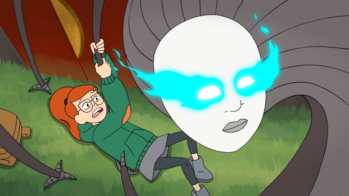 A scene from "Infinity Train"