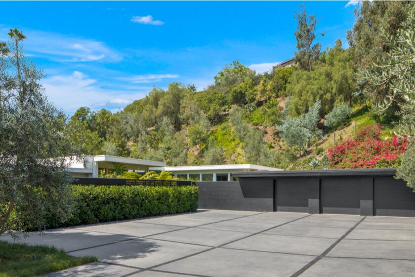 Built in 1959 but remodeled since, the single-story home sits on an acre in Trousdale Estates.