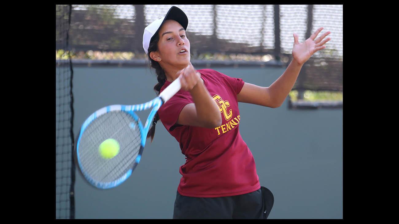 Photo Gallery: GCC Women's tennis vs. Santa Barbara City College