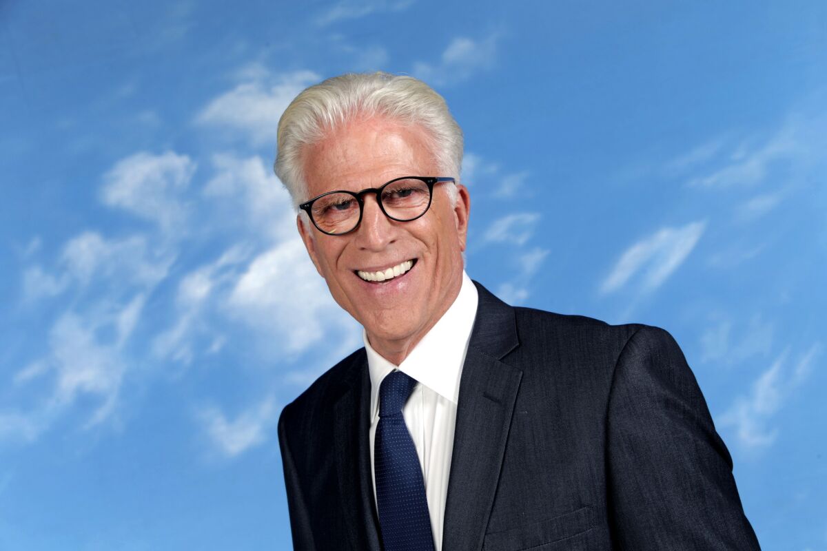Ted Danson was nominated for best lead actor in a comedy series for his work on the sophomore series "The Good Place."