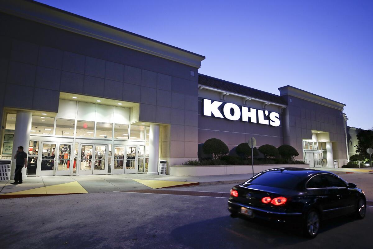 Kohl's Department Stores Opens Three New Stores, Remodels 30 This