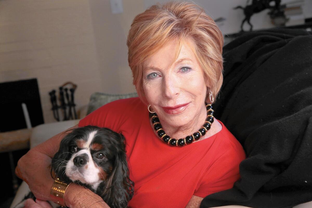 Author Gail Sheehy at her home in Manhattan, N.Y.