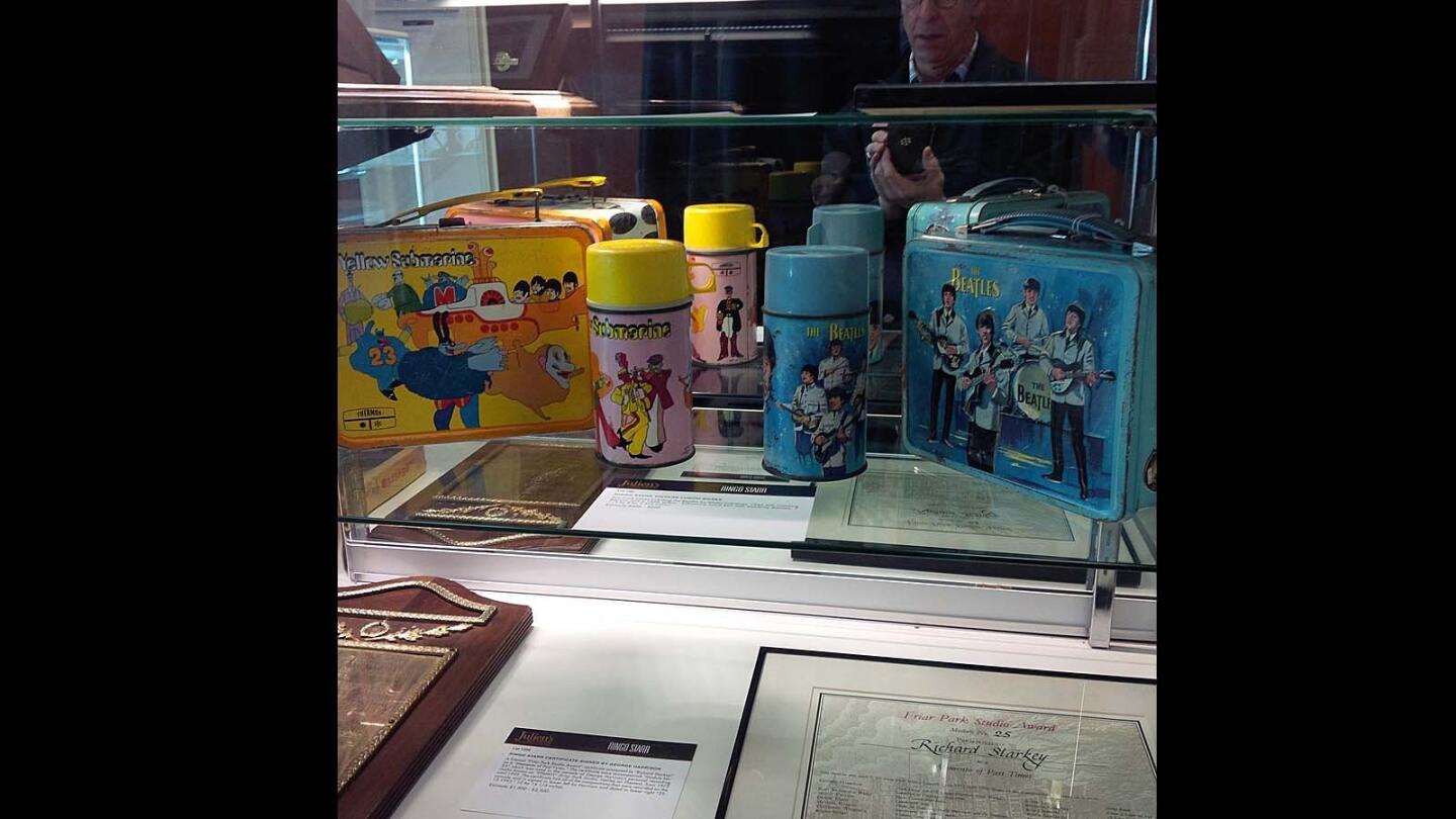 Ringo Starr's Beatles lunch boxes