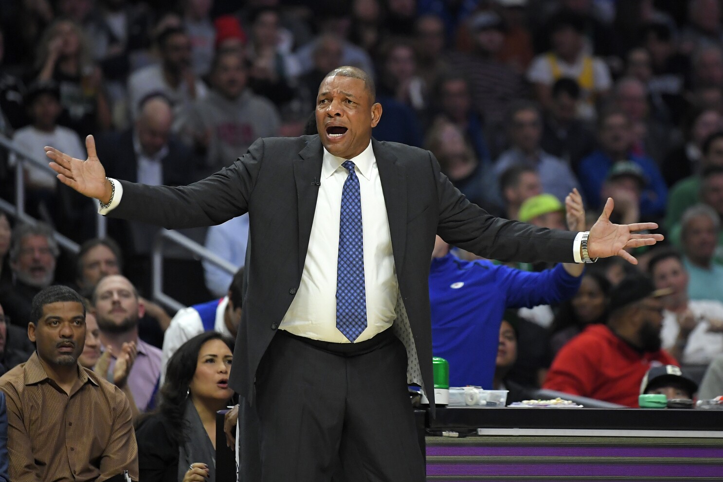 Doc Rivers has a message for the 'Doris Burkes of the world' - Los ...
