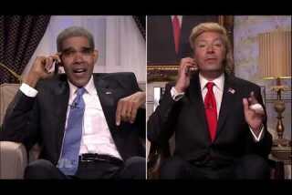 Jimmy Fallon plays Donald Trump, with help from Obama