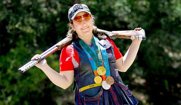 No. 7: Kim Rhode medals at her fifth straight Olympics