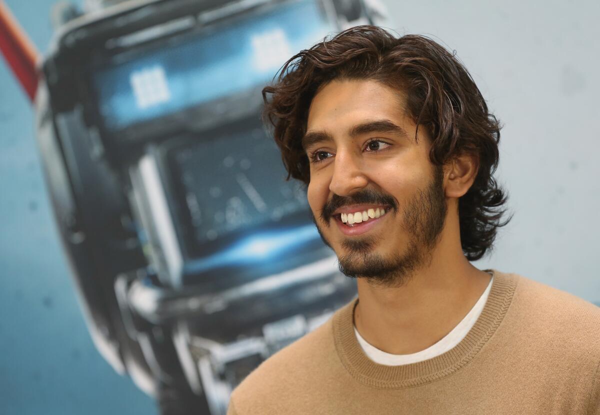 Dev Patel stars in "Chappie" and "The Second Best Exotic Marigold Hotel," both opening Friday.
