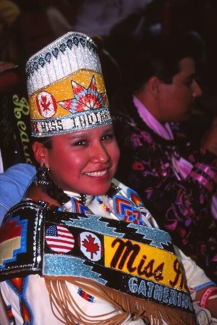 The 1996 Gathering of Nations Powwow in Albuquerque.