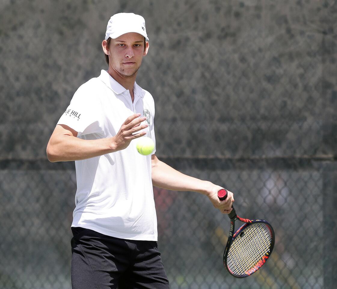 Photo Gallery: CIF Southern Section Individuals boys' tennis tournament