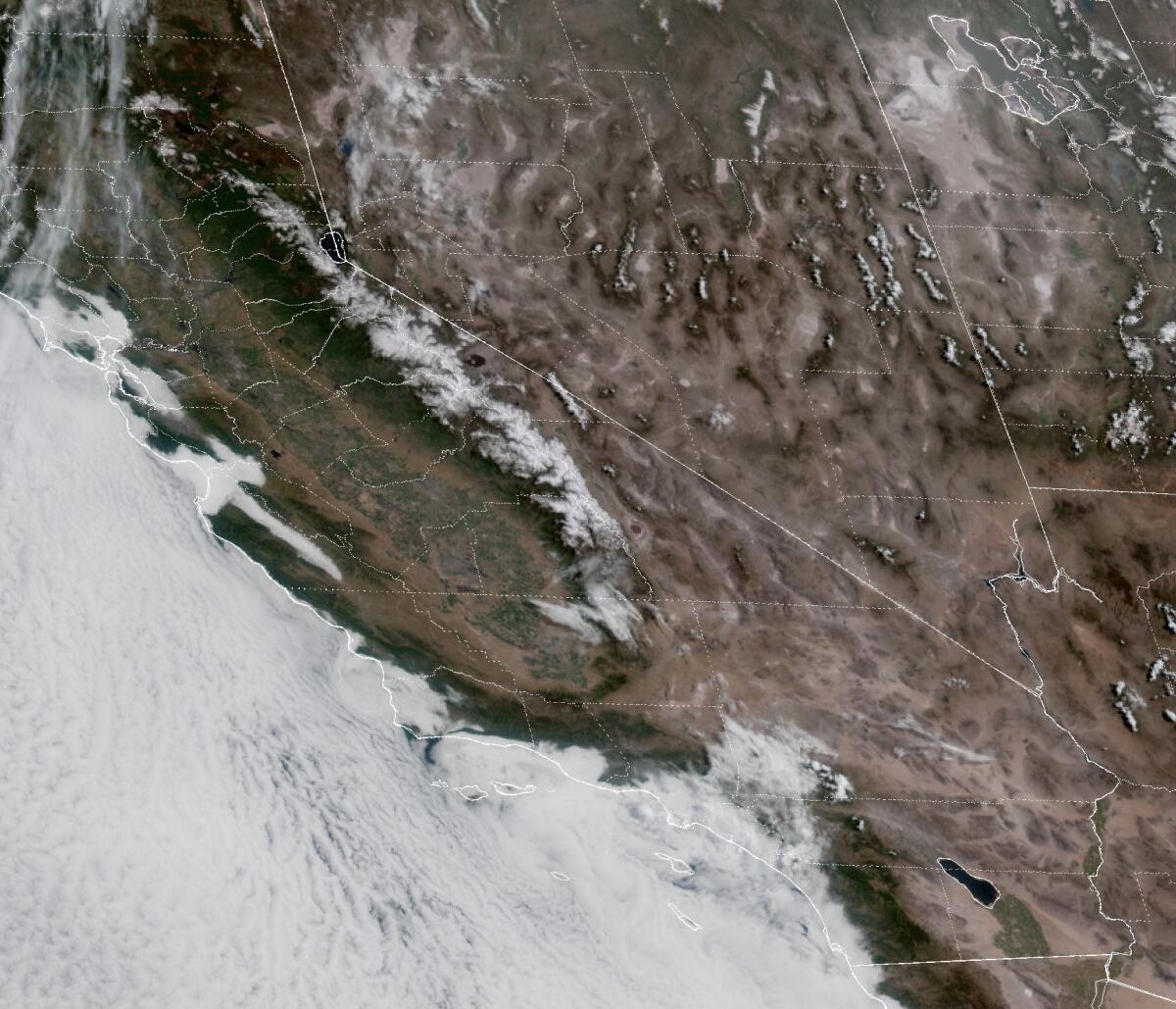 Winds will cycle ashore from the northwest this week, thickening the "May gray" marine layer.