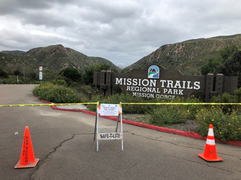 Entry to Mission Trails Regional Park remains limited.