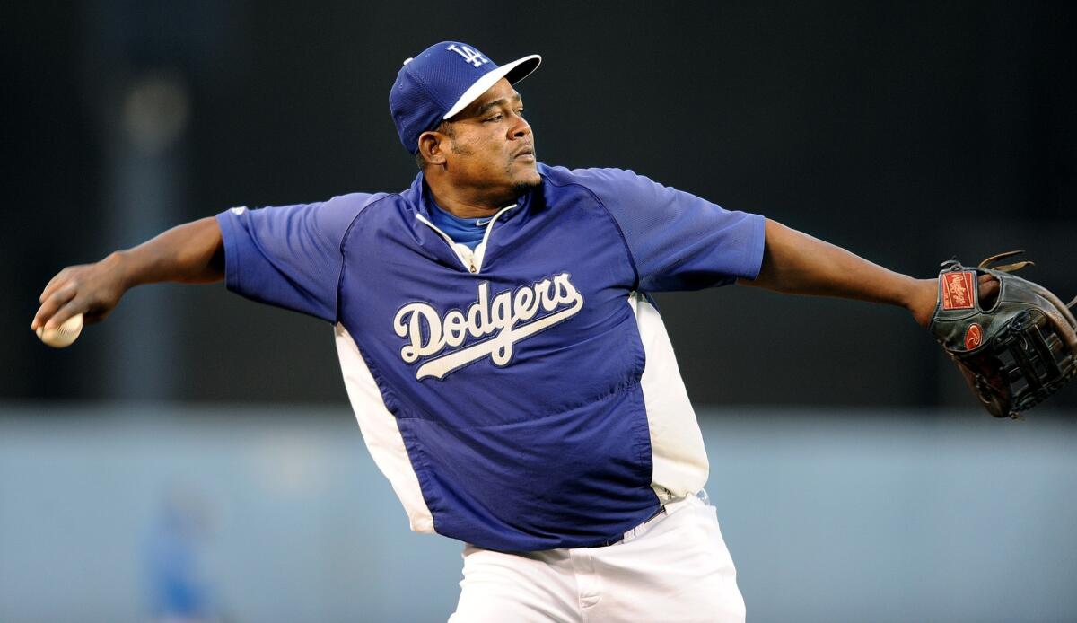 Signing free-agent third baseman Juan Uribe remains an off-season priority for the Dodgers.