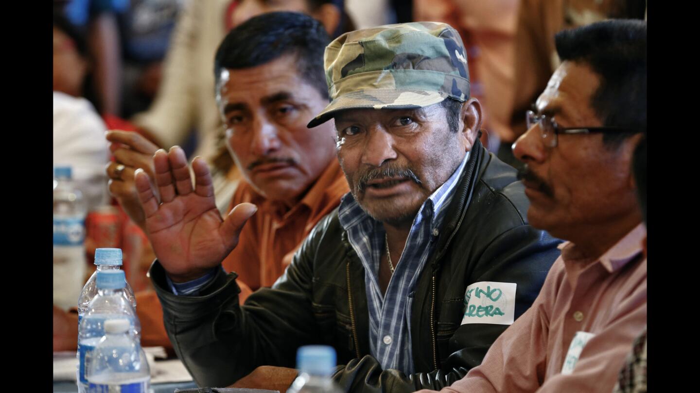 Baja California farm workers