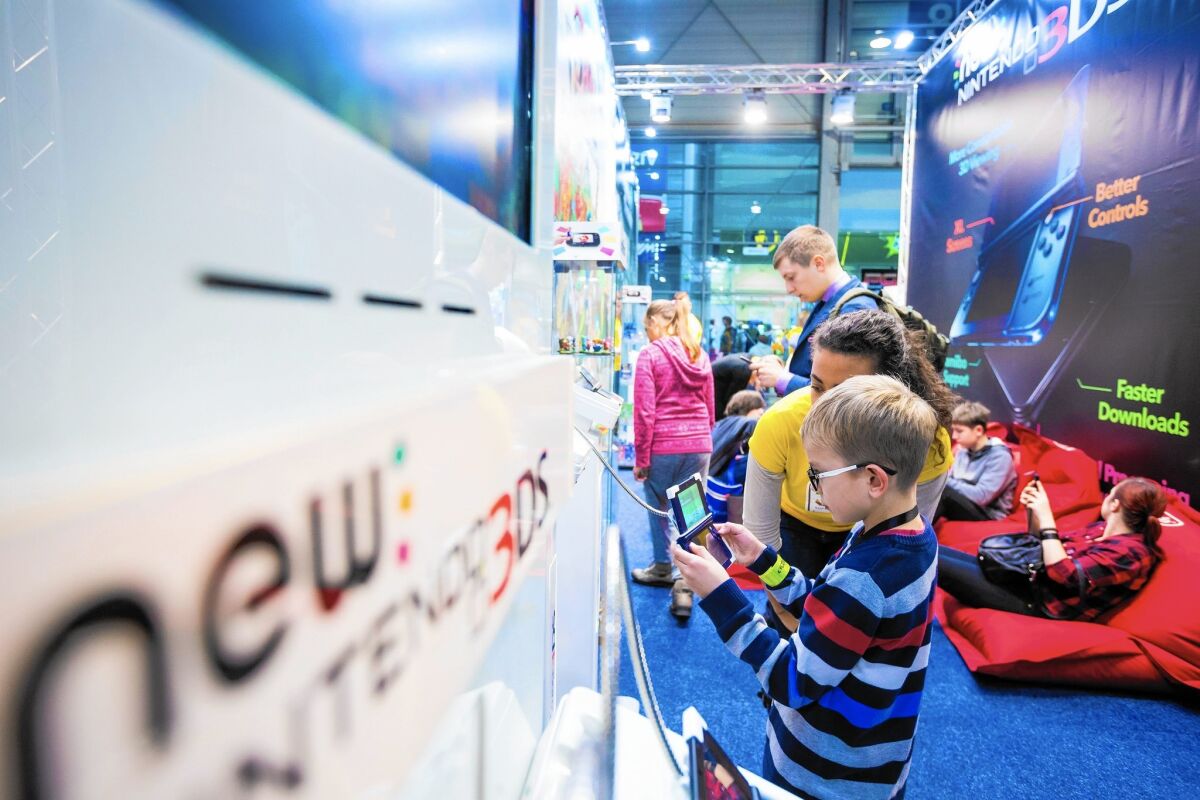 Nintendo Wii sales fell from 24.19 million units in 2008 to 530,000 last year. Above, a boy plays a Nintendo game at a trade fair in Poznan, Poland, this month.