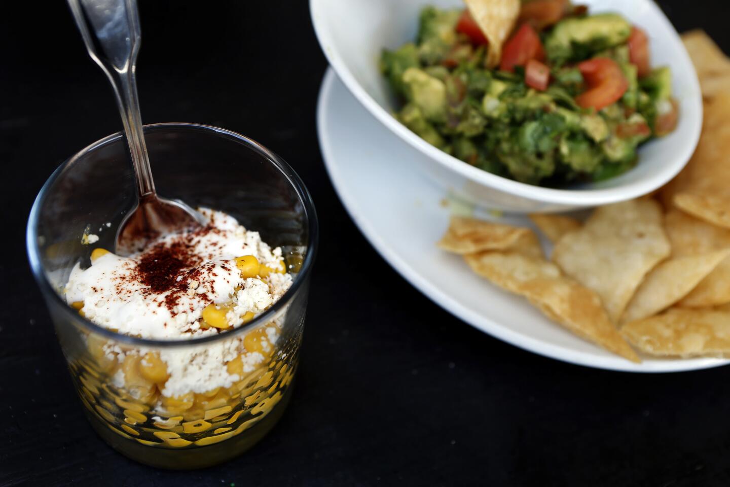 An elotes cup at Casa Vega restaurant in Sherman Oaks. More at recipes.latimes.com >>