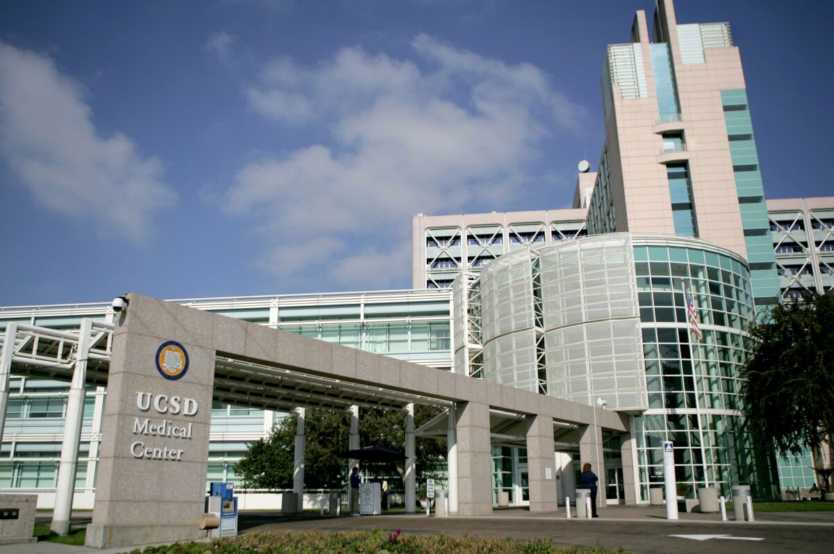 UCSD Medical Center in Hillcrest
