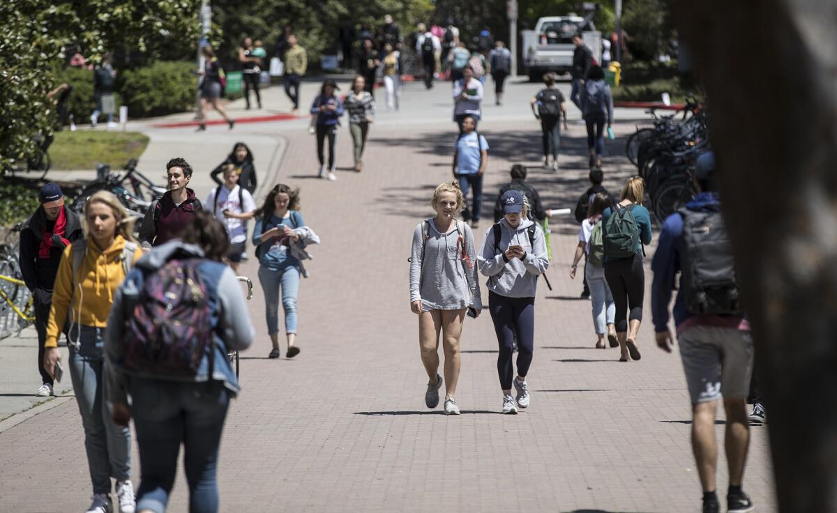 Cal Poly San Luis Obispo has seen a rash of racial incidents, including photos that circulated this month of a white fraternity member wearing blackface and others dressed as gang members.