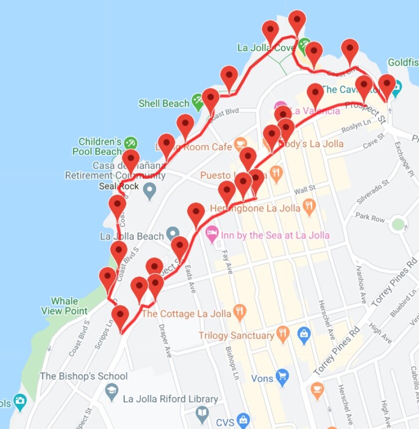 Learning La Jolla Local couple offer audio walking tour La Jolla Light
