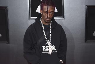 Lil Uzi Vert arrives at the 60th Grammy Awards at Madison Square Garden on Jan. 28, 2018 in New York.