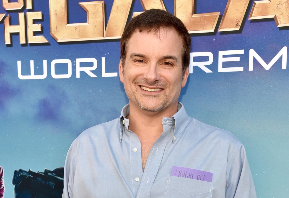 Shane Black, shown at the premiere of "Guardians of the Galaxy" in Hollywood, is set to direct "The Destroyer" for Sony.