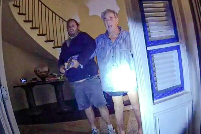 A graphic video showing the attack on then-U.S. House Speaker Nancy Pelosi’s husband, Paul, in October was released 