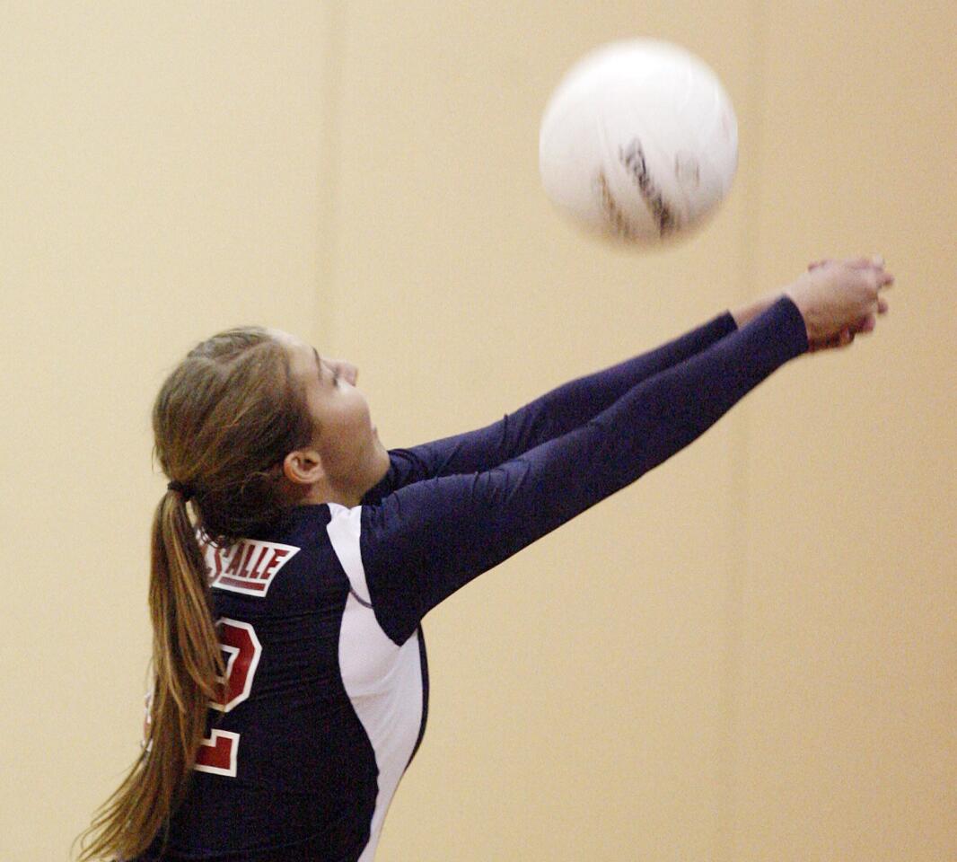 Flintridge Sacred Heart Academy v. La Salle nonleague girls volleyball
