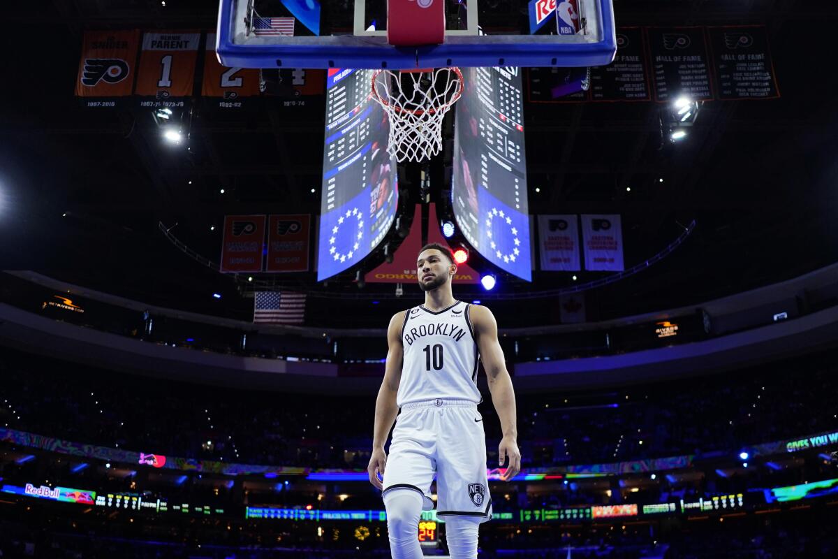 Nets' Ben Simmons booed, loses in Philly homecoming 115-106 - The