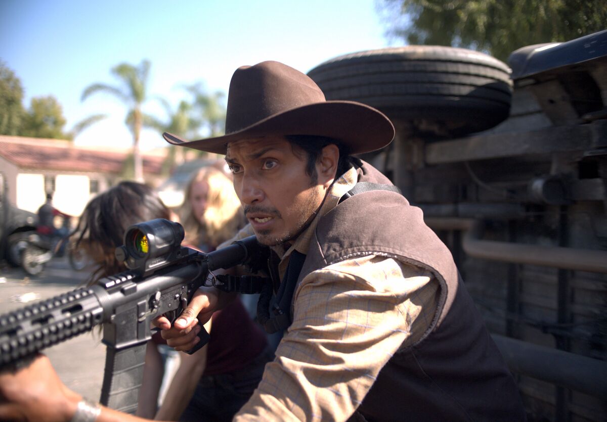 Tenoch Huerta as Juan in "The Forever Purge."