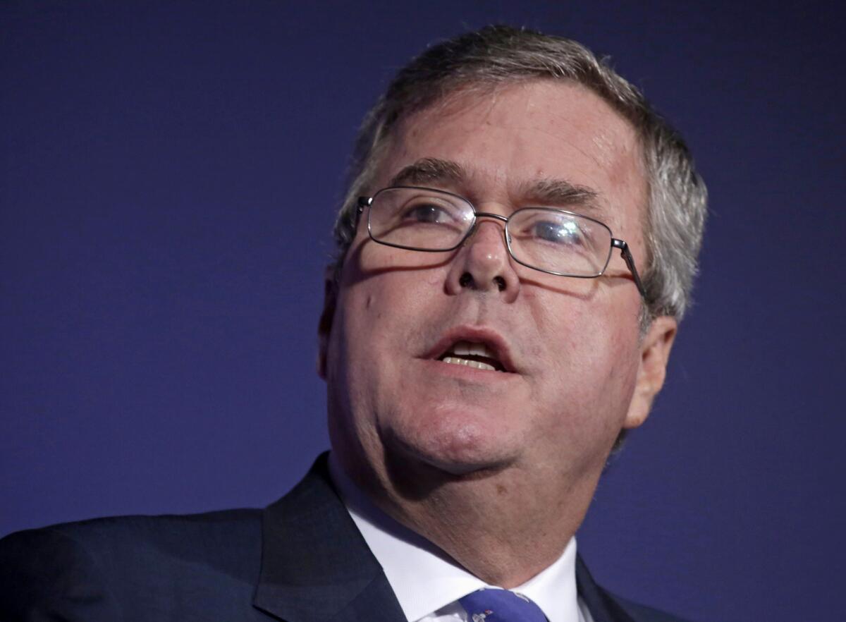 Column Why Jeb Bush S Turn May Not Come Los Angeles Times