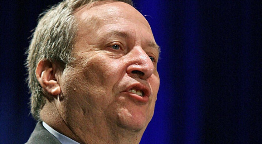 Former Treasury Secretary Lawrence Summers has removed his name from contention to be the next head of the Federal Reserve.