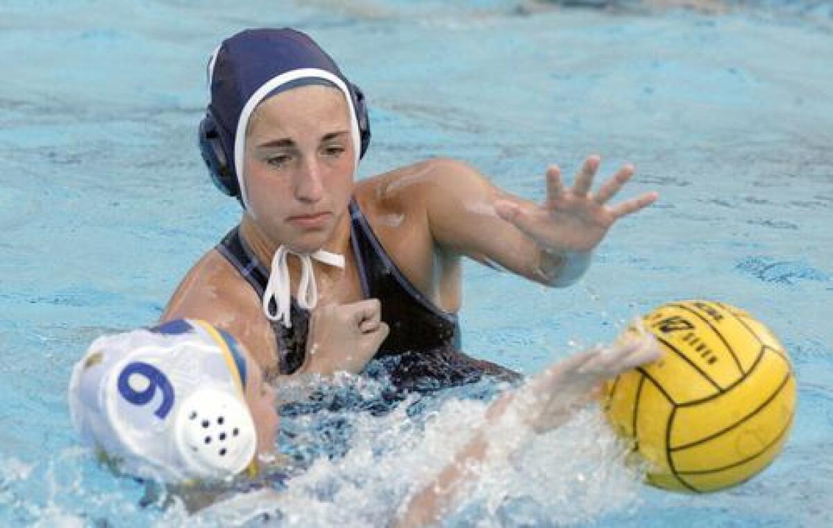 ARCHIVE PHOTO: Crescenta Valley's Katie Benson has been a leader on both sides of the ball for the Falcons this season.