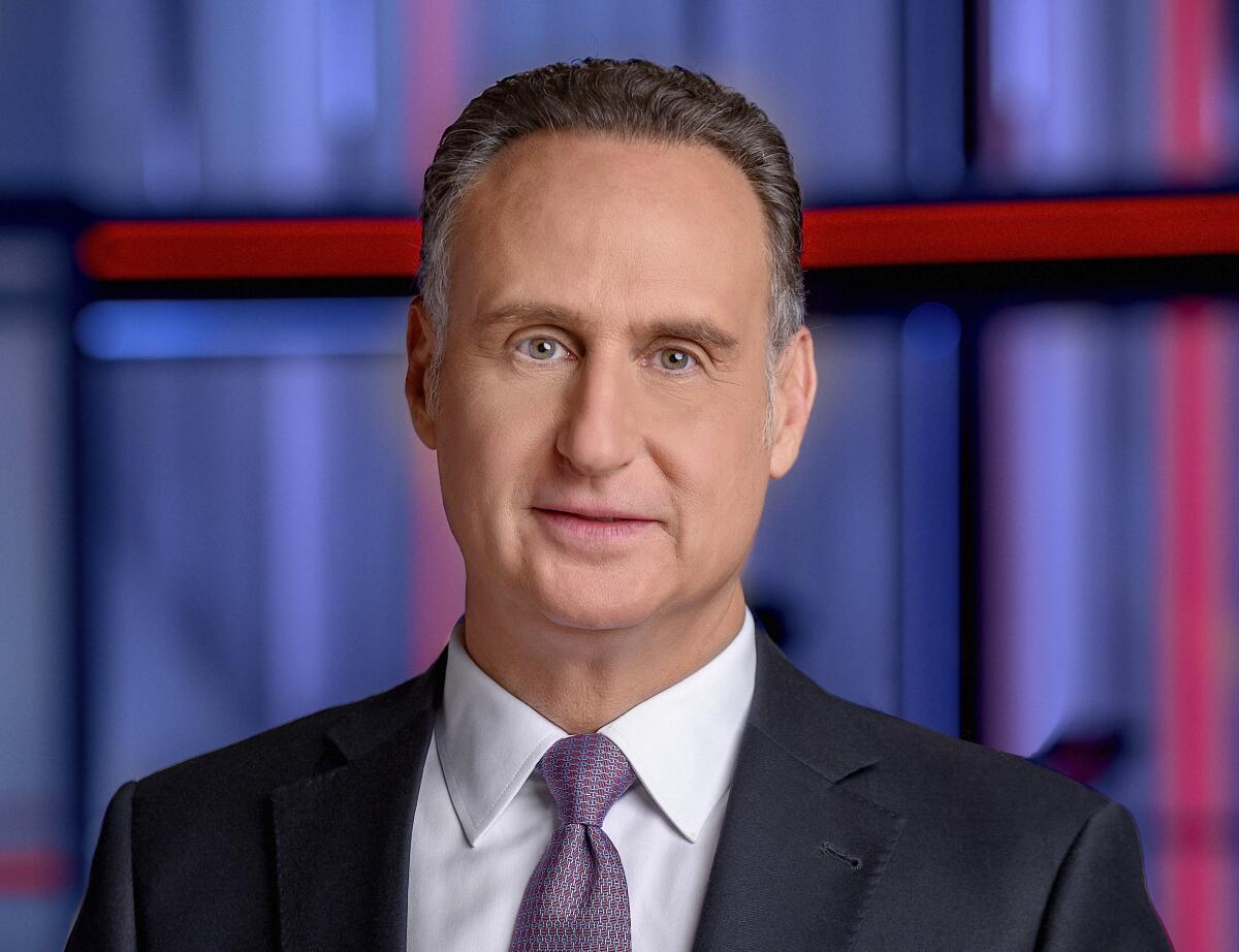 This undated image released by MSNBC shows news anchor Jose Diaz-Balart who will return to MSNBC later this month to host a weekday show at the 10 a.m. hour. (MSNBC via AP)