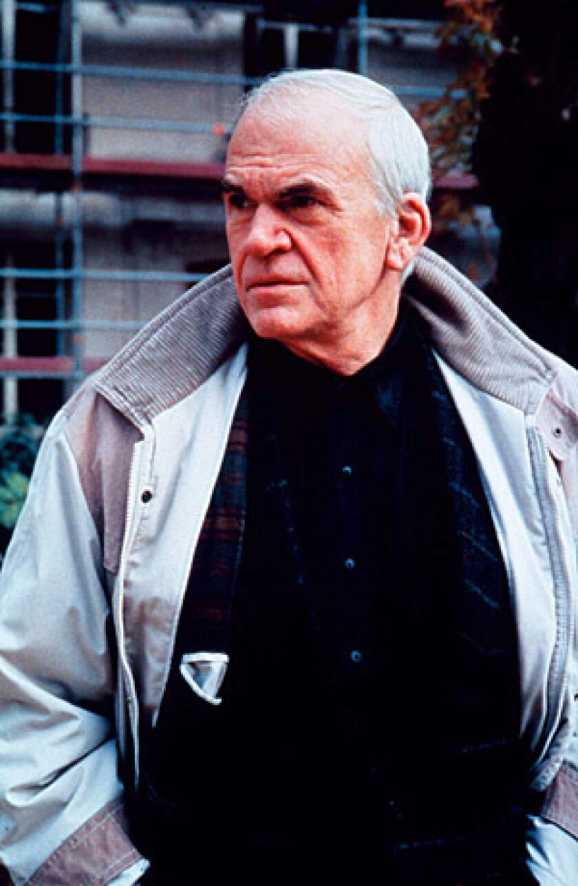 Kundera sees creativity in decline.
