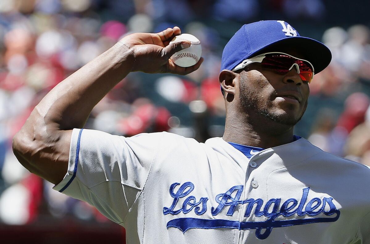 Yasiel Puig, de los Dodgers.