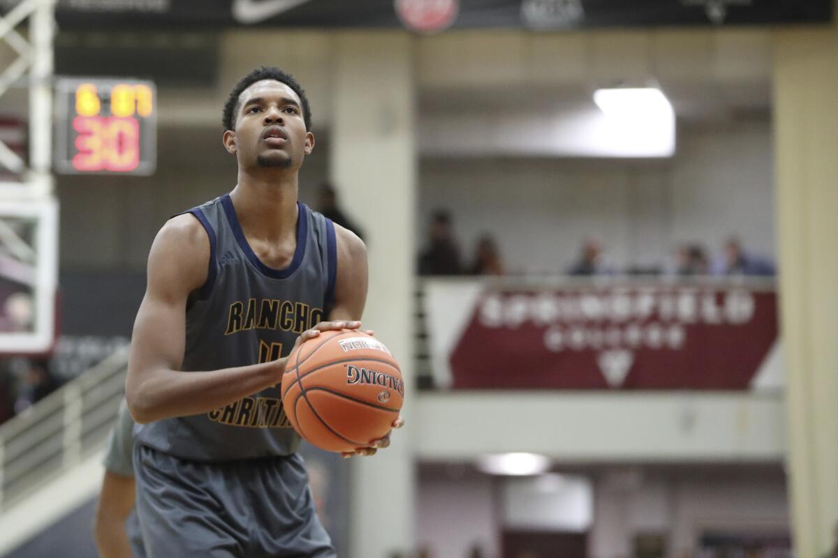USC freshman Evan Mobley was a two-time California Gatorade Player of the Year at Temecula Rancho Christian.