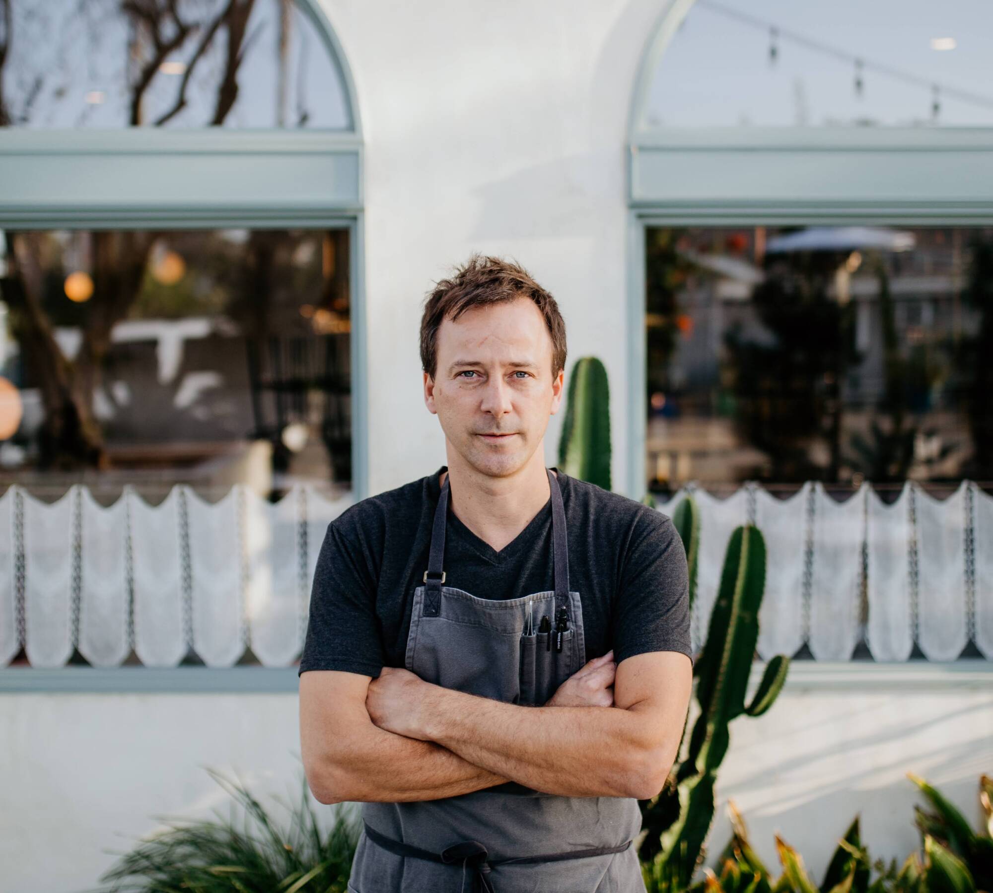 Eric Bost, executive chef at Jeune et Jolie restaurant in Carlsbad.