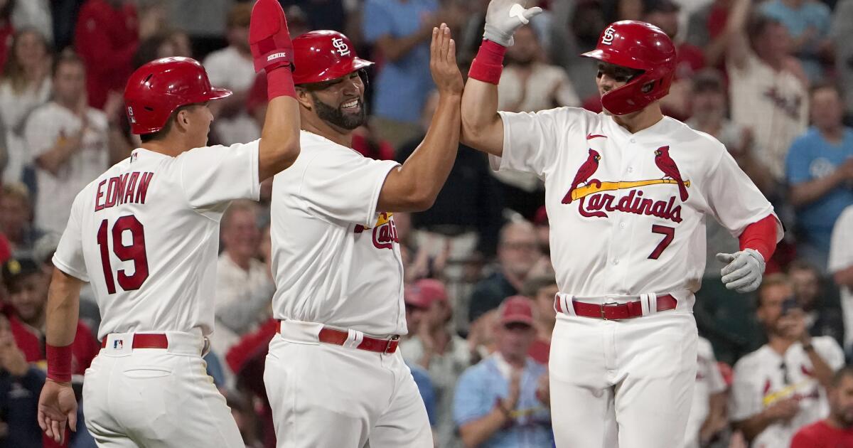 Albert Pujols makes 2022 spring training debut for St. Louis Cardinals